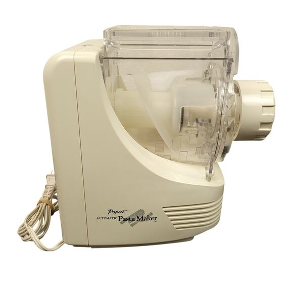Ronco Popeil P400 Automatic Pasta Maker Machine Electric Noodle Maker White - Picture 3 of 10